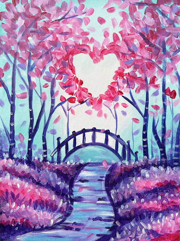 Gal-entines Paint Night
