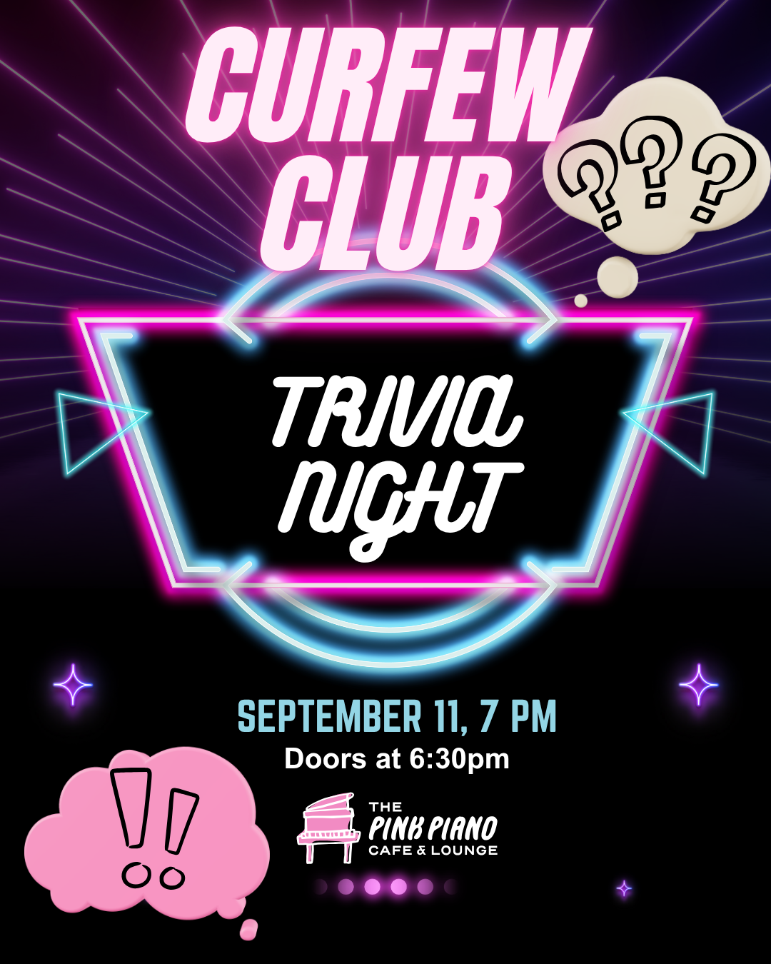 Trivia Night *Theme Announced Soon!*